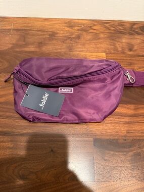 foldie Purple Crossbody Fanny Pack